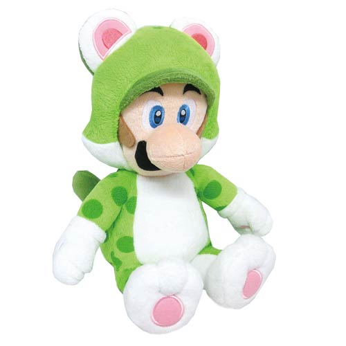 Super Mario Bros. Cat Luigi 14-Inch Plush